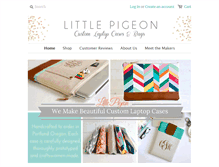 Tablet Screenshot of little-pigeon.com